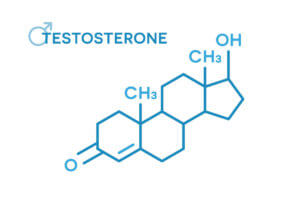 Testosterone hormones molecular formula